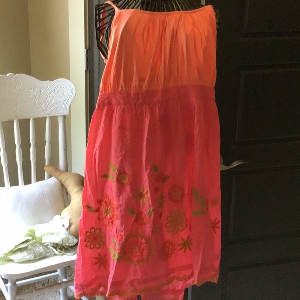 Anthropologie Feather Bone Dress